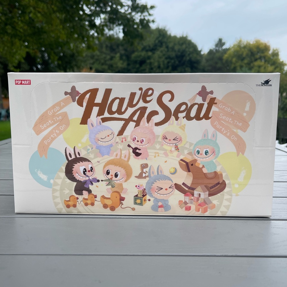 Labubu Monsters - Have A Seat - NEW Blind Case - 100% Authentic from Pop Mart